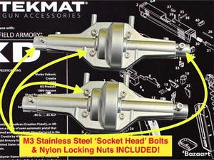 RedCat Everest GEN7 Pro FRONT & REAR AXLE HOUSE/CASE RCAWD CRAWLER W/SS HARDWARE - Picture 1 of 10