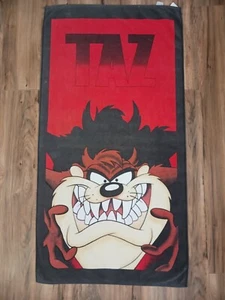 Toalla de playa/baño vintage Looney Tunes - Taz Tasmanian Devil - Imagen 1 de 11