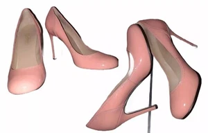 Oh Deer Coral Patent leather Heels size 6 - Picture 1 of 8