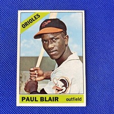 1966 Topps Paul Blair #48 Baltimore Orioles