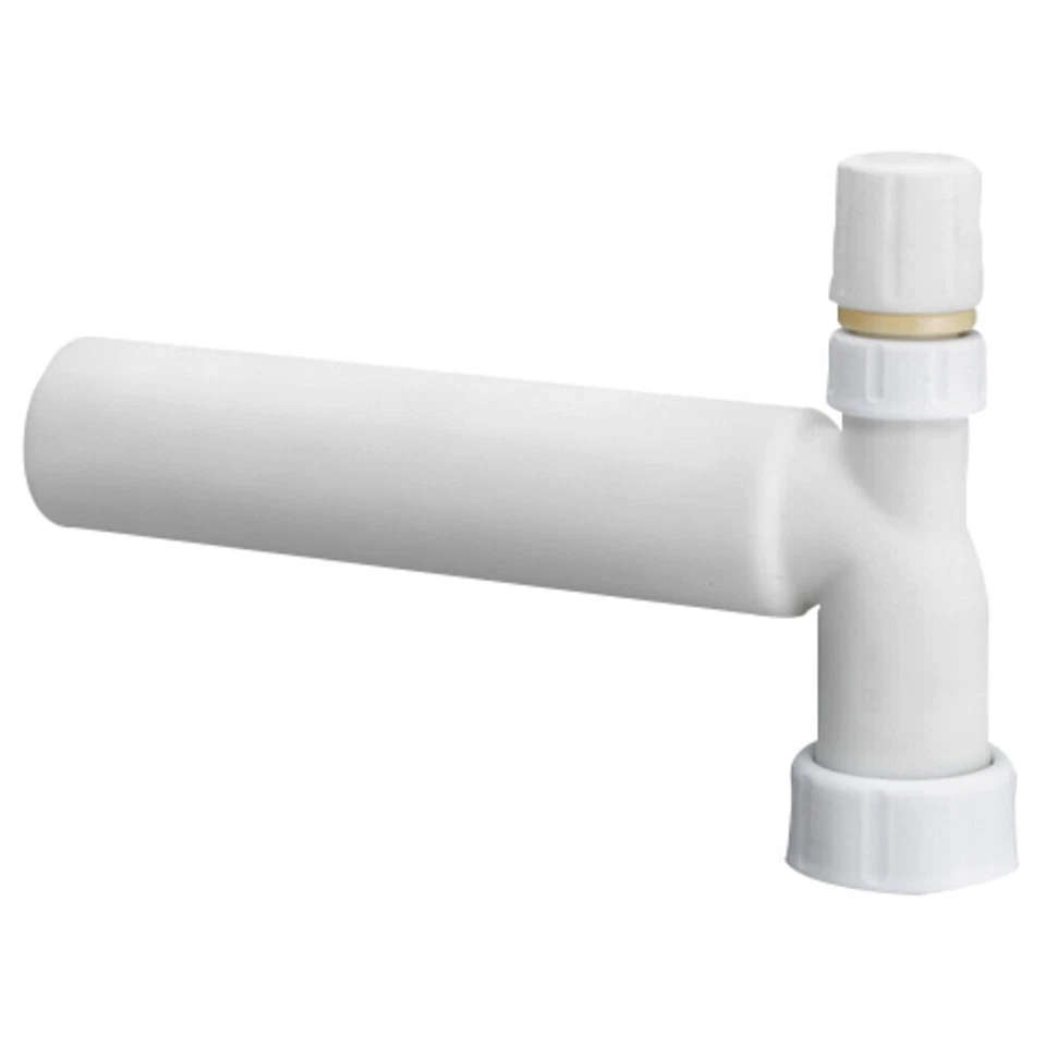 Otto Haas Ablaufbogen DN40 mit Rohrbelüfter und Anschlussstutzen 1" AG