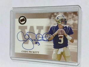 Press Pass 2004 automático bronce Cody Pickett novato automático radiocontrol Washington - Imagen 1 de 2