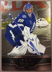 2021-22 UD Black Diamond 2005-06 retro #BD-34 Andrei Vasilevskiy Lightning SSP - Imagen 1 de 2