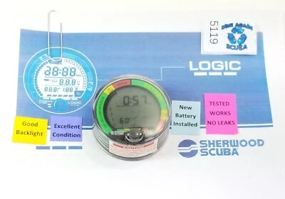 Sherwood Logic Puck módulo de computador de mergulho Air & Nitrox #5119 - Imagem 1 de 4