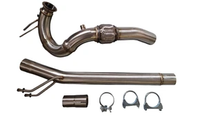 DEFAP DOWNPIPE 63.5MM VW GOLF 6 VI SCIROCCO TOURAN AUDI A3 8P SEAT LEON 1P TDI - Imagen 1 de 2