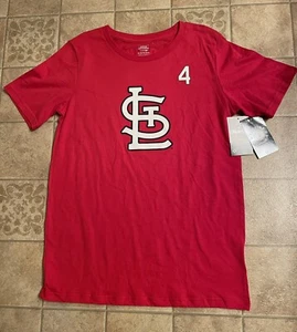 St Louis Cardinals Youth XL 14/16 Yadier Molina T-Shirt New With Tags - Picture 1 of 5