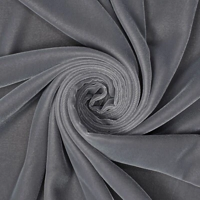 Micro Terciopelo Poliéster 45" Pila Corta 230 GSM Tela Microfibra Por Yarda Foto 1 de 2