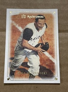 Bill Mazeroski 2007 Upper Deck Masterpieces #4 MLB Pittsburgh Pirates