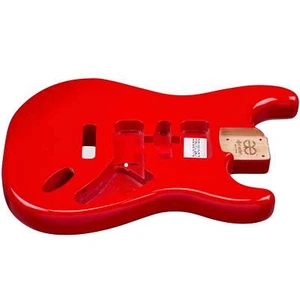 AE Guitars® S-Style Alder Replacement Guitar Body Candy Apple Red - Picture 1 of 5