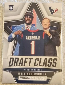 2023 WILL ANDERSON JR RC DRAFT CLASS ROOKIE Panini ROOKIES / STARS #DC18 DROY - Picture 1 of 2