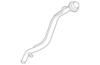 Tubo de tubo de cuello de llenado de tanque de combustible genuino Ford Mercury Mariner 2008 8L8Z-9034-D Foto 1 de 2