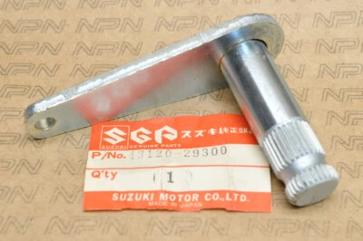 Brazo de pedal de freno 43120-29300 NOS Suzuki DS100 DS125 DS185 TS100 TS125 TS185 Foto 1 de 3