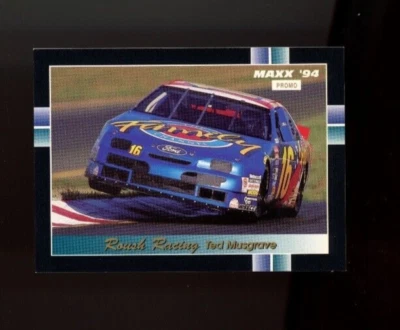 1994 Maxx Signature Racing Series 2, Ted Musgrave Promo Card, NM/M, GB1 - Image 1 of 2