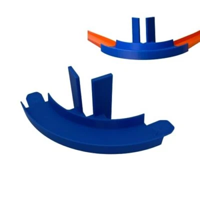 Corner Wall Mount Track Compatible with Hot Wheels | 90 Degree Turn with Removab - Image 1 of 4