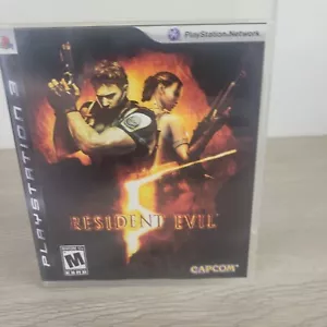 Resident Evil 5 (Sony PlayStation 3, 2009) PS3 COMPLETE - HORROR - Picture 1 of 7