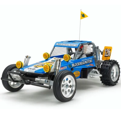 Tamiya 58695-60A 1/10 RC Wild One Off-Roader Blockhead Motors 2x2 Buggy Kit Foto 1 de 4