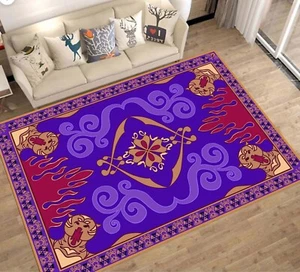Aladdin Rug, Magic Rug, Aladdin,Tale Magic Rug, Ethnic Rug, Minimalist Rug - Picture 1 of 10