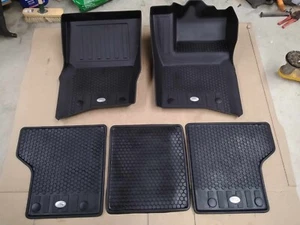 Genuine Land Rover Defender 90 Deep Sided Rubber Mats Set 2020-2025 L663 - Picture 1 of 4
