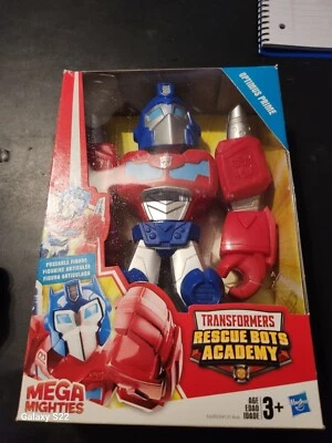 NEW TRANSFORMERS RESCUE BOTS ACADEMY OPTIMUS PRIME (MEGA MIGHTIES) - Image 1 of 3