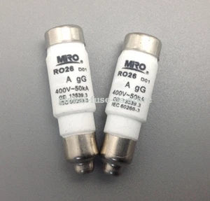 Miro RO26-6A Schraubsicherung 380V 6 Amp D01 gG (normal). - Bild 1 von 1