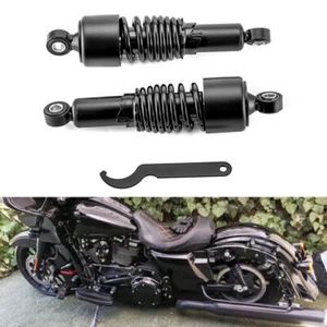 MOFUN 10.5" Rear Slammer Absorber Lowering Shocks For 1980-UP Harley Touring FLH - Picture 1 of 10