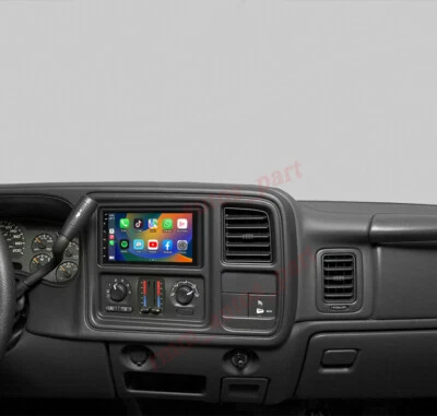 For 2003-2005 Chevrolet Silverado 1500 2500 3500 CarPlay Car Radio GPS Stereo - Image 1 of 4