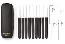 Southord 14 Piece lock pick tools set with rubber grips PXS-14