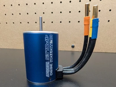 SURPASS HOBBY 540 Brushless Waterproof Motor 3650 5200KV Motor RC 3s Blue  - Image 1 of 4