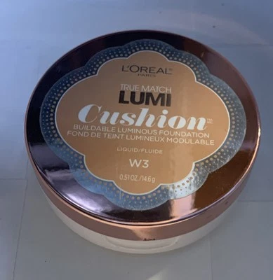 L'Oreal Paris True Match Lumi Buildable Cushion Foundation W3 Nude Beige - Image 1 of 3
