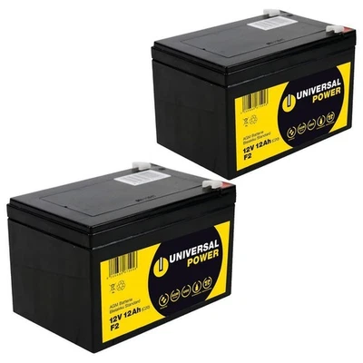 UNIVERSAL POWER Ersatzakku für Mobilis M23, M24, M35 Scooter 24V 2 x 12V 12Ah