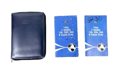 Ford F-150 F150 1996 juego de manual del propietario con estuche de vinilo libro de guía del usuario OEM Foto 1 de 4