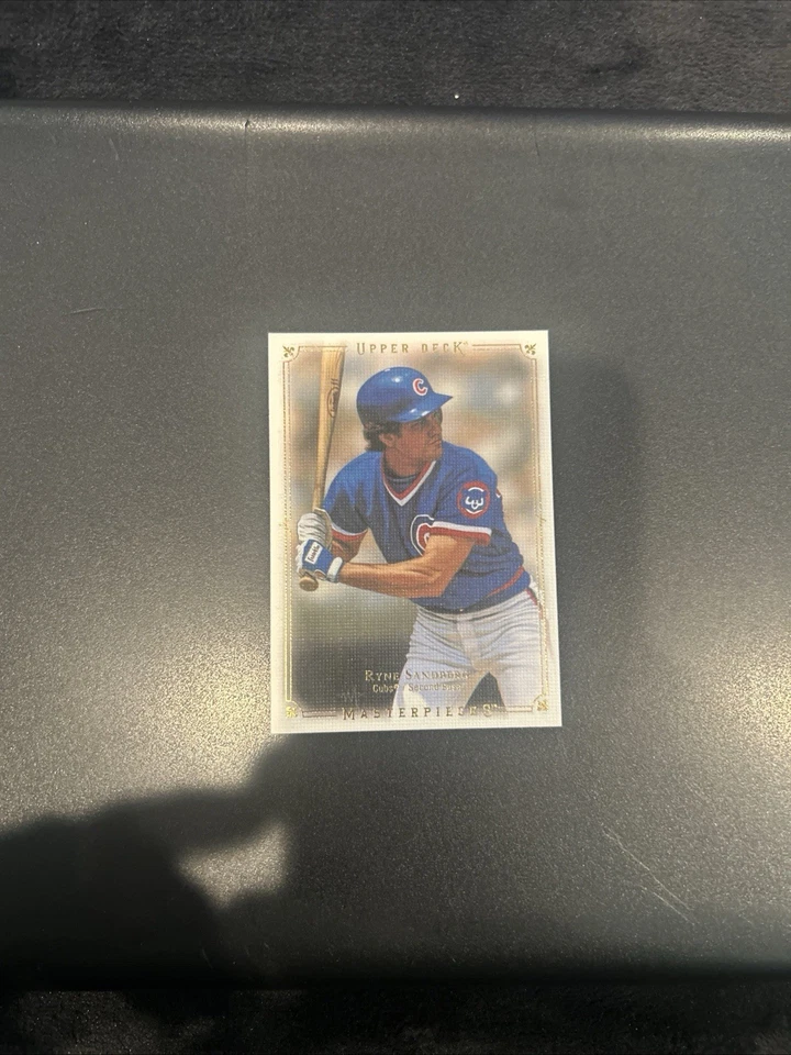 RYNE SANDBERG 2008 UD Masterpieces CARTÃO Chicago Cubs UPPER DECK #19 - Imagem 1 de 1