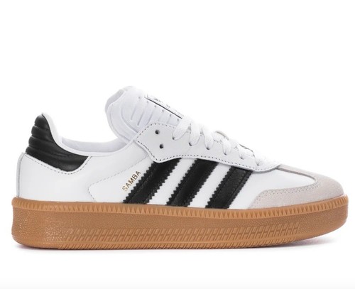 Scarpe da calcio Adidas Samba XLG J bianche giovanili JH6516 taglia 4 5