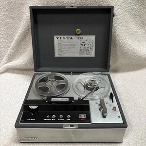 Vintage Craig Vista 520 Portable Reel To Reel Tape Recorder FOR PARTS - Picture 1 of 8
