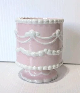 Target Bullseye's Keramik Make-up Pinsel Stifthalter Pink Cake - Bild 1 von 2