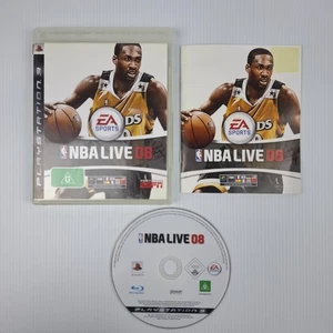 NBA Live 08 PS3 Game PAL Complete Manual EA Sports Basketball Sport Simulation - Picture 1 of 7