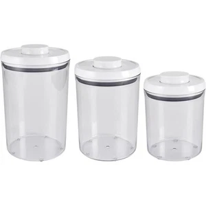 OXO Good Grips Round Pop 2.0 | 3 Piece Canister Set - Picture 1 of 10