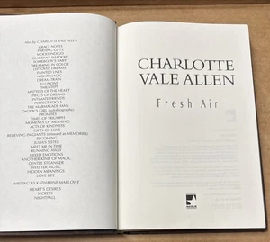 Fresh Air by Charlotte Vale Allen (2003, Hardcover, GOOD) - Imagen 1 de 24