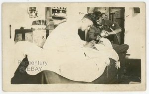 Fotografía vintage de éter de operación médica de HAITÍ USMC postal de 1916 RPPC - Imagen 1 de 2