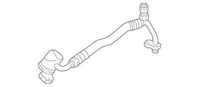 Línea de refrigerante original Mercedes-Benz 271-230-06-56 Foto 1 de 2