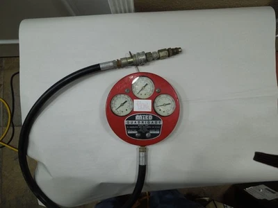 Medidor de prueba de presión hidráulico cuadrigaje MICO usado Foto 1 de 4