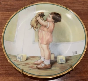 The Hamilton Collection A Child’s Best Friend Mine Plate No.2486G #23 - Picture 1 of 8