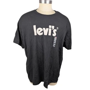 Levi's Big & Tall Mens Crew Neck Short Sleeve Regular Fit Graphic T-Shirt 3XL - Picture 1 of 3