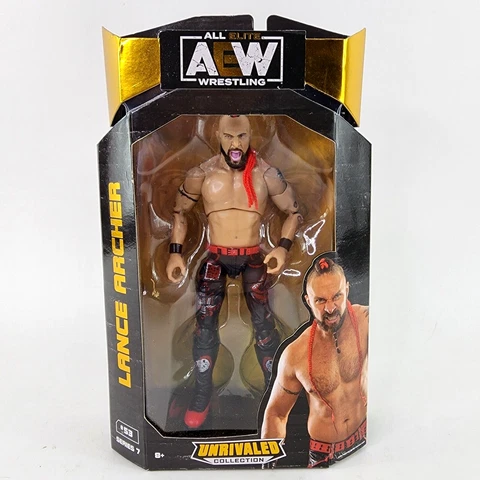 All Elite AEW Wrestling #53 LANCE ARCHER Figure Series 7 Unrivaled Collection Cover