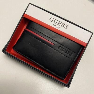 💵GUESS Red&black Men's Wallet Original Free Shipping 🎁 - Image 1 of 4