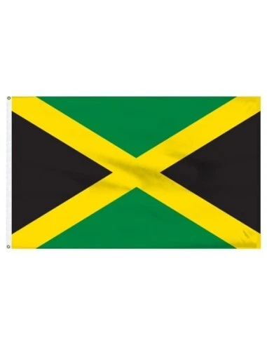 Флаг Ямайки из полиэстера для помещений 3 фута x 5 футов - Изображение 1 из 1