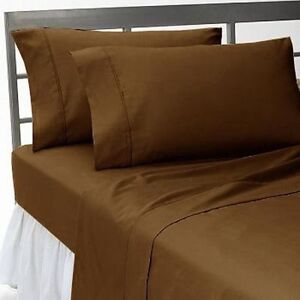1000 TC New Egyptian Cotton Duvet Collection Queen/King/Calking Size Solid Color