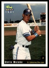 1991 Classic Best St. Catharines Blue Jays Chris Weinke St. Catharines Blue Jays