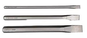 Wilde Set di scalpelli a freddo 3 pezzi extra lunghi 12 pollici Bluk taglio 1/2 3/4 e 1" made in USA - Foto 1 di 1
