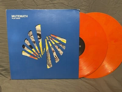 Mutemath play dead 2xLP ORANGE VINYL Wojtek Records Alternative Indie Rock - Image 1 of 4